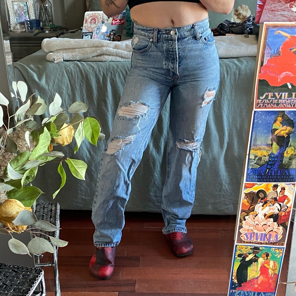 100% denim REVICE jeans sz 25